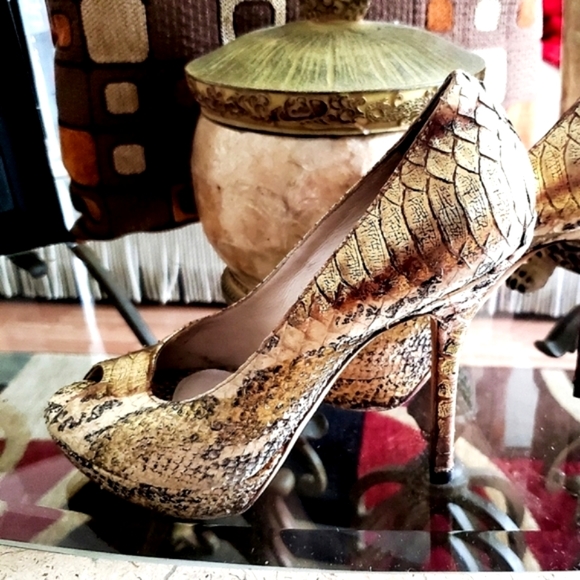 🔥Christian Dior Python Snakeskin Pumps - Picture 9 of 17